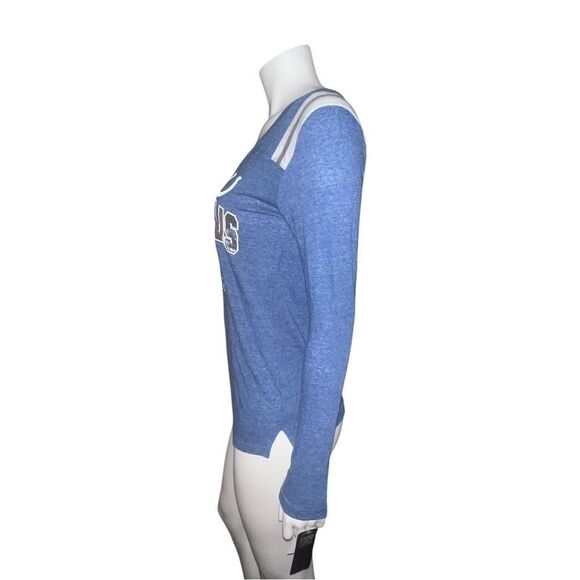 NFL Women's Indianapolis Colts Blue Long Sleeve T-Shirt Small NWT - Picture 3 of 8